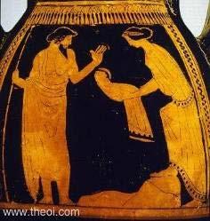 Texto A3 Engaño de Rea a Cronos e infancia de Zeus l Ἀππολόόδωρος Βιβλιοθήήκη (A,1, 5) APOLODORO, BIBLIOTECA (I, 1, 5) [Α, 1, 5] ὁ δὲ τούύτους µμὲν τῷ Ταρτάάρῳ πάάλιν δήήσας καθεῖρξε, τὴν δὲ
