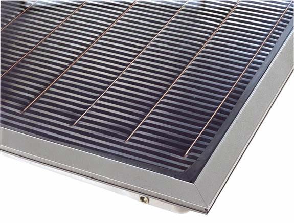 Absorbant REHAU-SOLECT Absorbant cu suprafaţa totală din cupru, acoperit cu vopsea de