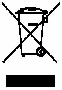 Umwelthinweise und Entsorgungsangaben Wenn dieses Symbol eines durchgestrichenen Abfalleimers auf einem Produkt angebracht ist, unterliegt dieses Produkt der europäischen Richtlinie 2012/19/EU.