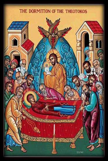 We celebrate the Dormition of the Mother of God after this fasting period.