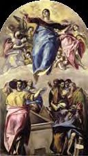 DOMENIKOS THEOTOKOPOULOS EL GRECO, A UNIVERSAL GREEK occupied the central position in the main altarpiece, along with the Holy Trinity that crowns it, are the gems in the ensemble.
