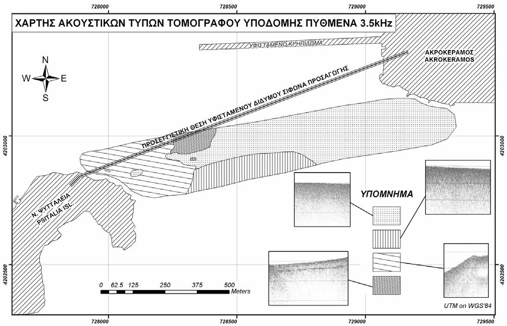 περιορίζεται στα κεντρικά και νότια τμήματα της περιοχής και αντιπροσωπεύει επιφανειακό στρώμα οργανικής ιλύος με σαφώς μικρότερο πάχος από αυτό του πρώτου ακουστικού τύπου.