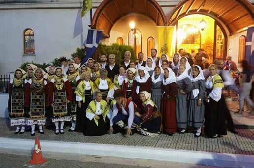 Σάββατο 16 Σεπτεμβρίου Μουσικοχορευτική βραδιά με χορευτικά συγκροτήματα και