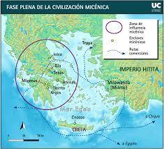 UNIDAD 3. LA CIVILIZACIÓN MICÉNICA. Índice. 3.1. La civilización micénica. 3.2. La sociedad micénica. La Lineal B. 3.3. Textos (con explicaciones gramaticales y actividades): Helena. Héctor y Aquiles.