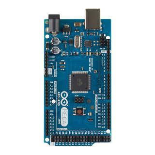 Arduino Mega 2560 To Arduino Mega 2560 χρησιµοποιεί τεχνολογία ATmega2560 φέρνοντας την ολική µνήµη στα 256kB. Επίσης ενσωµατώνει την νέα τεχνολογία ATmega8U2 USB chipset.