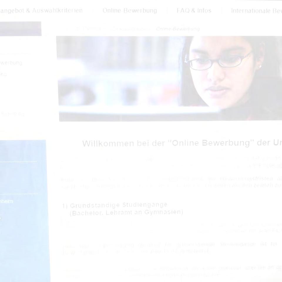 Αιτήσεις http://bewerbung.unimannheim.