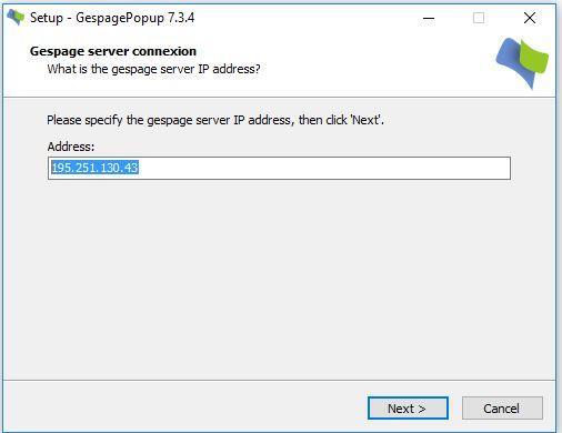 2.2 Μέσω υπολογιστή 1. Εγκατάσταση βοηθητικού προγράμματος πληροφόρησης Μεταβείτε μέσω του windows explorer στη θέση δικτύου \\print.aegean.gr\software και εκτελέστε το αρχείο «GespagePopup_Setup_7.3.