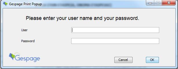 5. Στο παράθυρο που θα εμφανιστεί πληκτρολογήστε το όνομα χρήστη και τον κωδικό πρόσβασης σας (ισχύουν οι κωδικοί που έχετε για πρόσβαση σε όλες τις υπηρεσίες του Ιδρύματος)