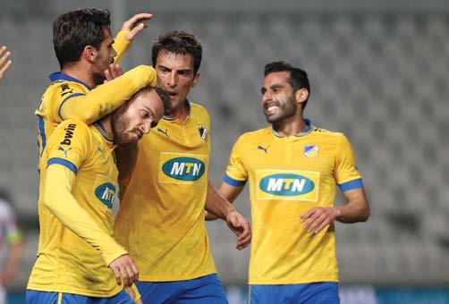 12 THE APOEL FC OFFICIAL MATCH PROGRAMME ΙΣΤ Ο Ρ Ι Κ Α ΠΑΙΧ Ν Ι Δ Ι Α