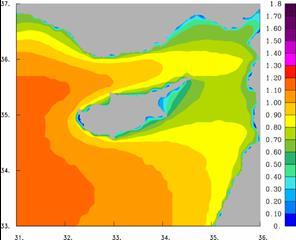 Mean Significant Wave Height (m) Mean Wave Period (sec) Mean Wave Energy (kw/m) Figure 6.