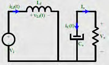 Όταν το ημιαγωγικό στοιχείο βρίσκεται σε αγωγή αποθηκεύεται ενέργεια στο πηνίο εξομάλυνσης L f.