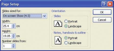 تحویل و نمایش فایل ارایه 42 شكل 3-2 پنجره ی چاپ ٢-3-2 صفحه ی چاپ Page Setup دكمهي