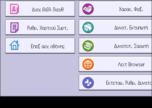 2. Έναρξη 2. Πιέστε το πλήκτρο [Εργαλεία Χρήστη/Μετρητής]. 3.