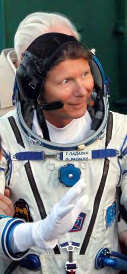 KOSMOSEKROONIKA Gennadi Padalka 15. mail 2012 Bajkongõri kosmodroomil enne starti rahvusvahelisse kosmosejaama.
