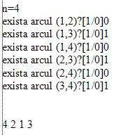 Numărul cel mai mare de arce, când graful este complet, se obńine atunci când nodurile sunt unite prin două arce, adică pentru nodurile x şi y există arcele (x,y) şi (y,x), şi este egal cu n( n ) 2 =