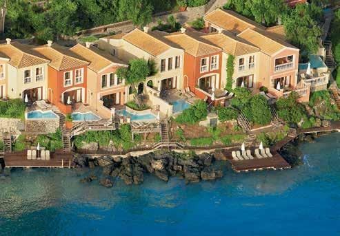 24 ΚOMMENO, KΕΡΚΥΡΑ Grecotel Corfu Imperial Ένα υπερσύγχρονο και πολυτελές ξενοδοχειακό συγκρότημα, χτισμένο πάνω σε ιδιωτική χερσόνησο, με ανεμπόδιστη θέα στο Ιόνιο πέλαγος.