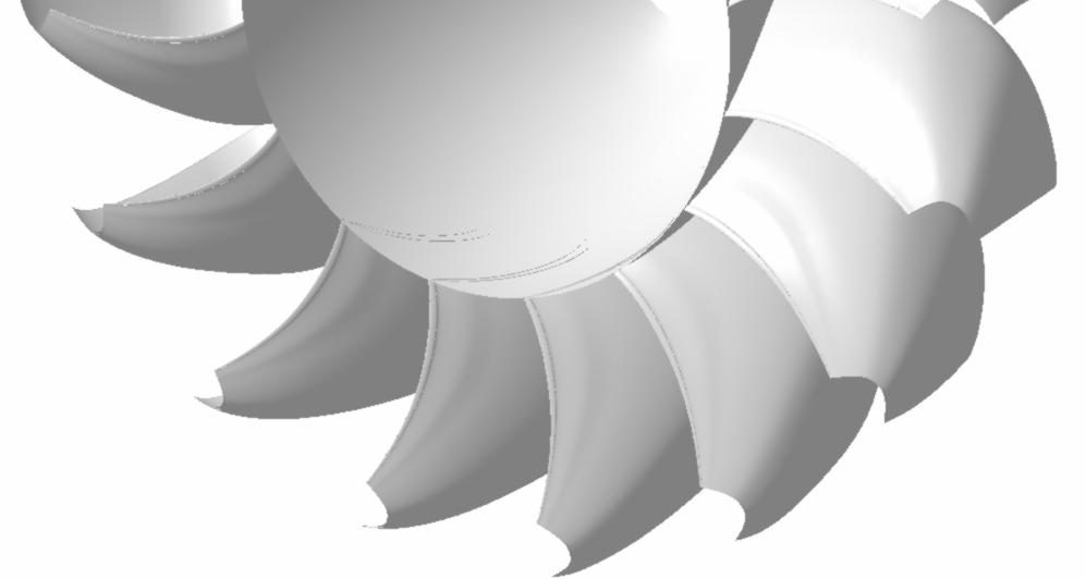 σχεδιασµένη µε 18 επιφάνειες NURBS.