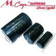 0,1 μf / 1000 V 2% SUPREME Silver-Gold-Oil MKP Φ 17χ 36mm 43,50 0,1 μf / 650 V 3% EVO Silver-Gold-Oil MKP 20,30 0,22 μf / 1000 V 2% SUPREME Silver-Gold-Oil MKP Φ 19χ 39mm 48,60 0,22 μf / 450 V 3% EVO