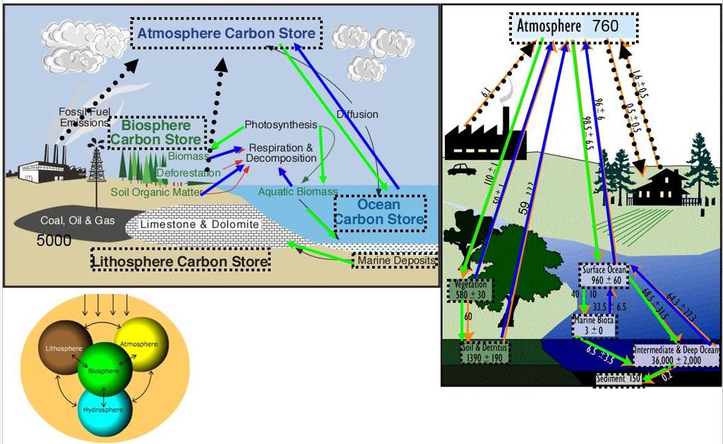 Carbon Cycle (5/5) Πηγές: http://eclass.auth.gr/modules/document/document.php?