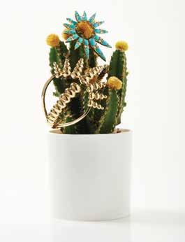 106 EDITORIAL DIRECTION 110 Jewelry designed for the 20th