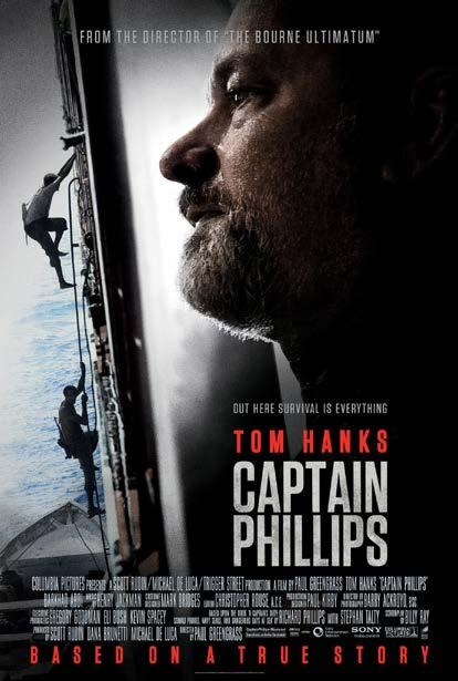 svet filmov Kapitán Phillips: Prepadnutie lode Alabama Captain Phillips USA, 2013 Réžia Paul Greengrass Hrajú Tom Hanks Catherine Keener Max Martini Yul Vazquez.