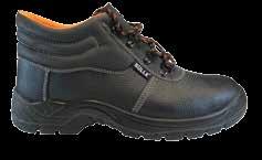 Παπούτσια Εργασίας με προστασία (πιστοποίηση CE βάσει προτύπου ΕΝ ISO 20345:2011) Αδιάβροχa (S3) μποτάκιa και παπούτσιa ασφαλείας από δέρμα Buffalo Χαλύβδινο προστατευτικό δακτύλων Προστασία πέλματος