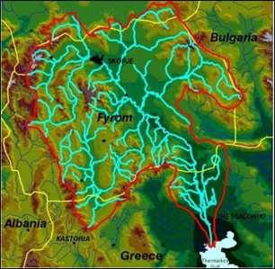 Εικόνα 11-2: Διεθνής Λεκάνη Απορροής Αξιού 11.