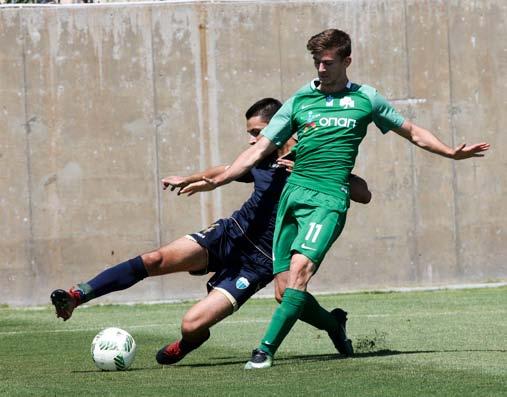 26/8/2017 Super League Novasports K20 2017-2018 / 2η Αγωνιστική ΠΑΝΑΘΗΝΑΪΚΟΣ - ΛΕΒΑΔΕΙΑΚΟΣ: 2-0 Ανώτερη σ όλη τη διάρκεια του αγώνα η Κ20 του Παναθηναϊκού επιβλήθηκε χωρίς να δυσκολευτεί της