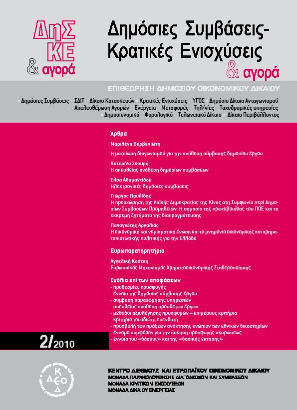 Μονάδα Κρατικών Ενισχύσεων (MoKE) Ε Κ Ο Σ Ε Ι Σ Τ Ο Υ Κ