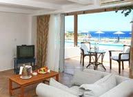 Επιβάρυνση All Inclusive 12 το άτομο ανά ημέρα (ισχύει και για τα παιδιά) για δωμάτια Κεντρικού Κτιρίου και Bungalows και 15 το άτομο ανά ημέρα (ισχύει και για τα παιδιά) για τα family δωμάτια.