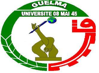 Minisèr d l'nsignmn suériur d la rchrch scinifiqu Univrsié 8 mai 45 Gulma Faculé ds scincs économiqus commrcials scincs d gsion Déarmn ds scincs d gsion زارة التعليم العالي البحث
