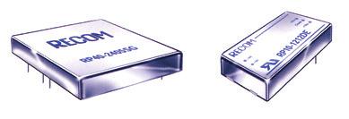 intrare: 3,3/5/9/12/15/24V; ieºire: 3,3/5/9/12/15/24/±3,3/