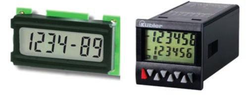 Contoare electronice de timp - În construcþie deschisã pentru integrare în echipamente electronice client - Cu montare în panou 24 x 48mm, 48 x96 mm, 45x45 mm -