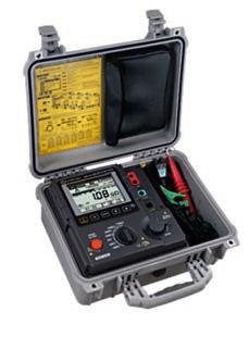 Testere digitale, rezistenþã izolaþie la max. 1000V/5000V/12000V 3125/3126/3128 Permite testarea rezistenþei izolaþiei pentru 4 tensiuni nominale de test: 500V/1000V/2500V/5000V (999MΩ/1.99GΩ/99.