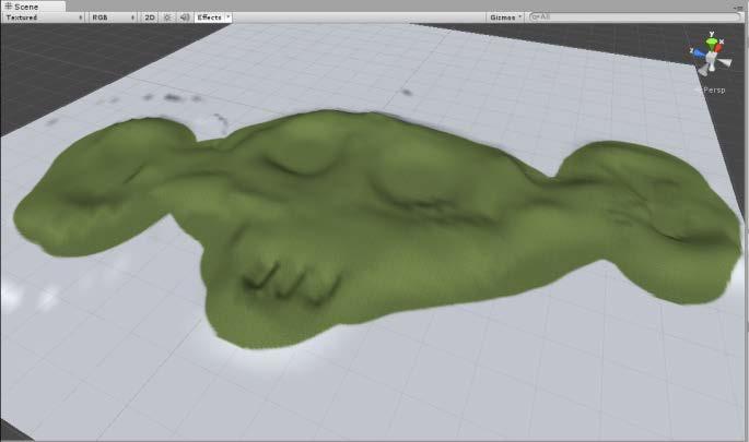 ήχοι, textures, prefabs κ.α) 4.3 Διαμόρφωση Terrain Το Unity μας δίνει την δυνατότητα με απλές κινήσεις να φτιάξουμε εύκολα και γρήγορα το Terrain όπως εμείς το θέλουμε και το φανταζόμαστε.