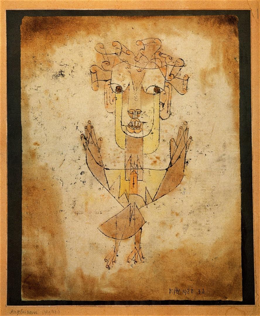 Paul KLEE Angelus Novus 1920 Σινική μελάνη και