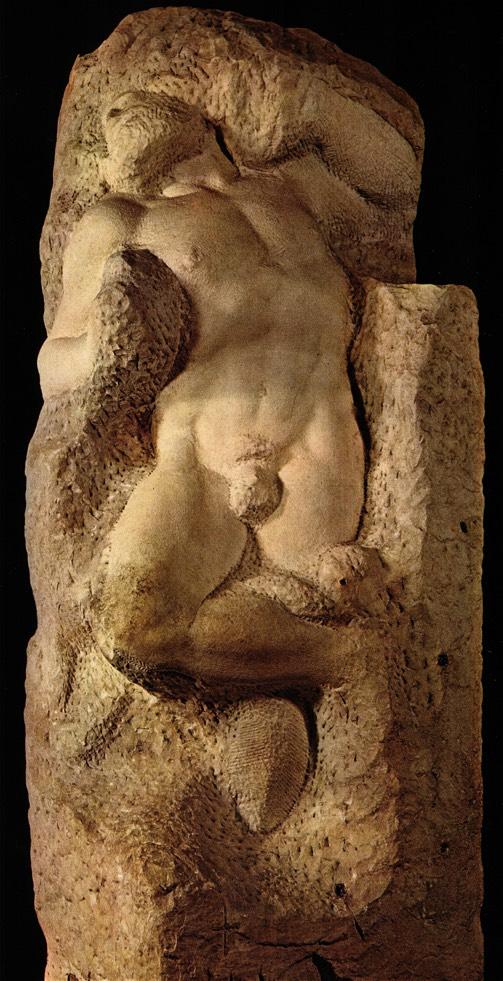 Michelangelo BUONARROTI Schiavo che si ridesta 1525-1530