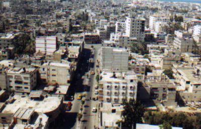 شكؿ) 1.4 ( صورة لمدينة خانيونس المصدر: موقع بمدية خانيونس التكالي )االةصاء الفمسطيني 2012(.