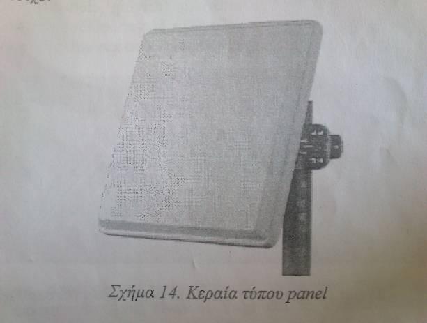 [~ 27 ~] Τ.Ε. Εικόνα17 Κεραία τύπου panel Εικόνα18 Χοανοειδής Κεραία 3.4.