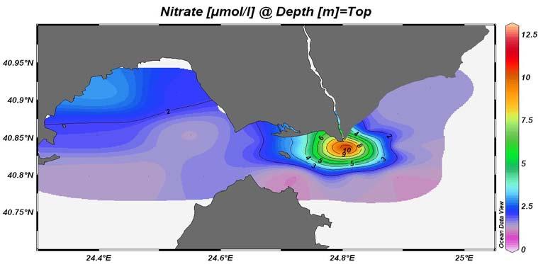 RESULTS RIVER PLUME (LOW RIVER FLOW) November