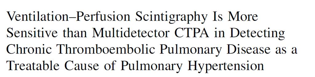 Retrospective (n=78); compared with selective pulmonary angiogram V/Q scan: sensitivity 96% 97.