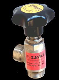 Zaporni ventili IGLIČNI Šifra Tip NO NP Vstopni Izstopni 2500-VZI 6R VZI-6R 6 40 R 3/8" R 3/8"
