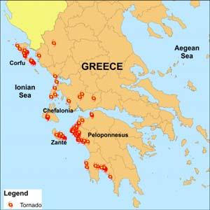 a) b) c) d) Ετήσια χωρική κατανομή των σιφώνων και των υδροσιφώνων στην Ελλάδα για την περίοδο 1953 2012. Υ302.