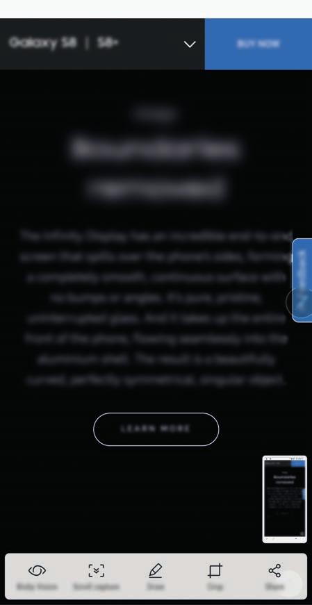 Στην εφαρμογή Κάμερα, πατήστε BIXBY