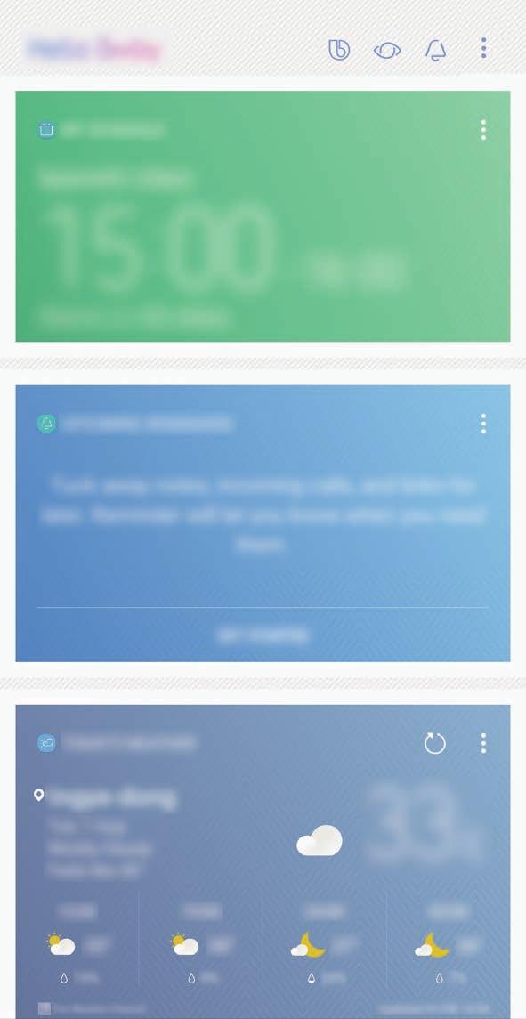 Εφαρμογές και ιδιότητες Reminder Δημιουργήστε υπενθυμίσεις για να προγραμματίσετε καθήκοντα ή να προβάλλετε περιεχόμενο αργότερα.