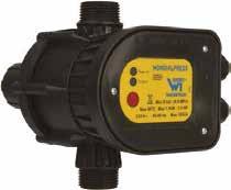 PRESSCONTROL ΠΕΡΙΓΡΑΦΗ Max.ΡΕΥΜΑ (Α) 8 A Max. ΠΙΕΣΗ 8 bar ΠΑΡΟΧΗ 70 lt/1' Max. ΘΕΡΜ/ΣΙΑ ΝΕΡΟΥ 55 C Μin.