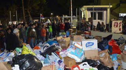πάλης ενάντια στις αιτίες της προσφυγιάς, του ξεριζωμού.