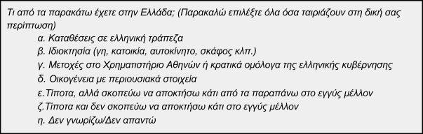 Μία διάσταση αυτής της συζήτησης που ίσως συχνά παραβλέπεται αφορά τους τρόπους με τους οποίους οι Έλληνες πολίτες που είτε διαμένουν στην Ελλάδα είτε στο εξωτερικό επηρεάζονται από την κατοχή και