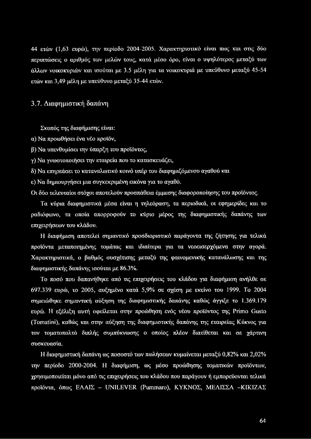 Διαφημιστική δαπάνη Σκοπός της διαφήμισης είναι: α) Να προωθήσει ένα νέο προϊόν, β) Να υπενθυμίσει την ύπαρξη του προϊόντος, γ) Να γνωστοποιήσει την εταιρεία που το κατασκευάζει, δ) Να επηρεάσει το
