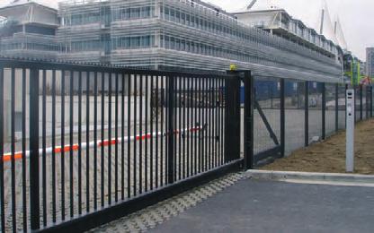 TV RRP/VK/OAP Regie der Gebouwen Controlul accesului Motorizarea Bekamatic este dezvoltata in mod special de catre Betafence pentru automatizarea portilor culisante in consola Robusta.